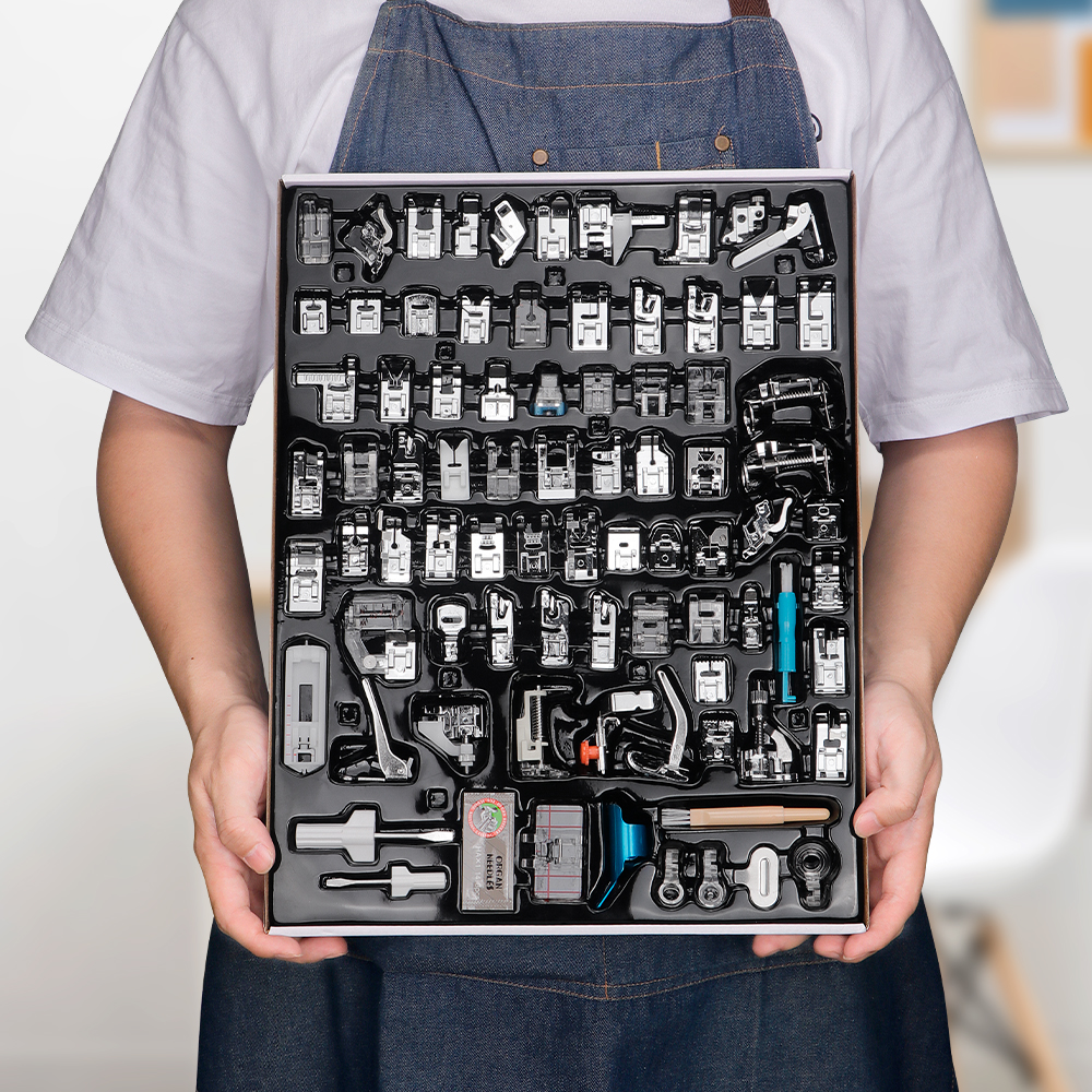 Sewing Art - 82pc/SET Full Set Sewing Machine Presser