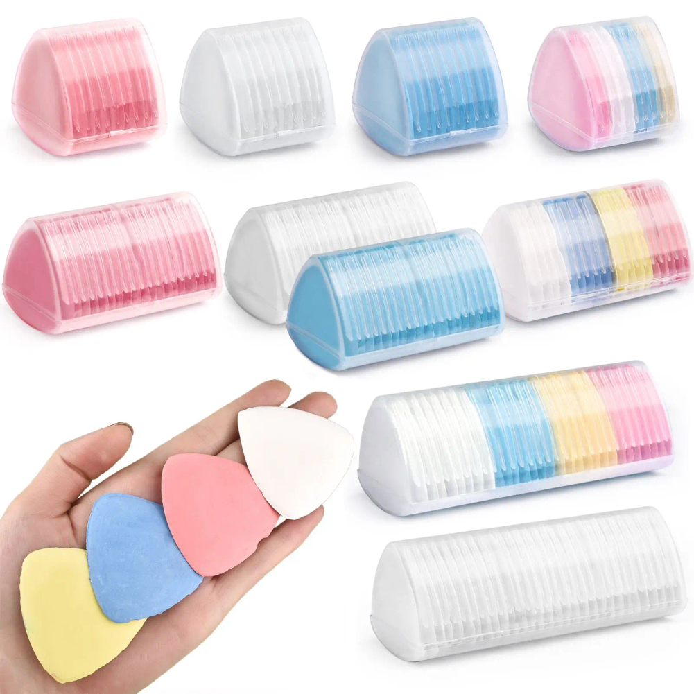 Textile Sewing Patterns - 1/10/12/20/30pcs Box Erasable Fabric Chalk For