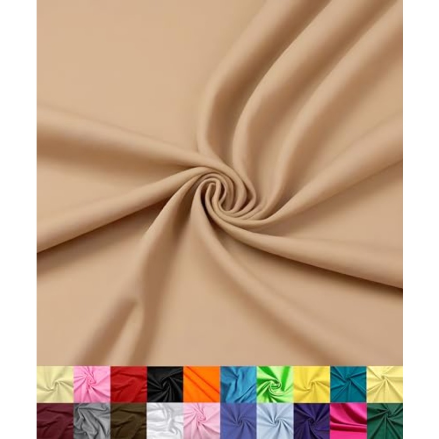 Sewing Fabric - Poly Cotton Fabric for Sewing Broadcloth