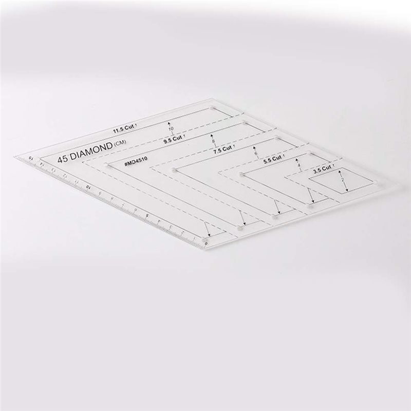 Quilting Ruler Square - Quilting Ruler Set Of 4 Pieces-