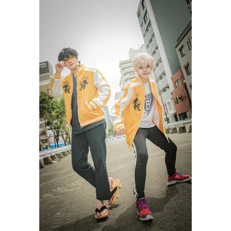 Sewing Jackets - Anime Wind Breaker Choji Tomiyama Cosplay