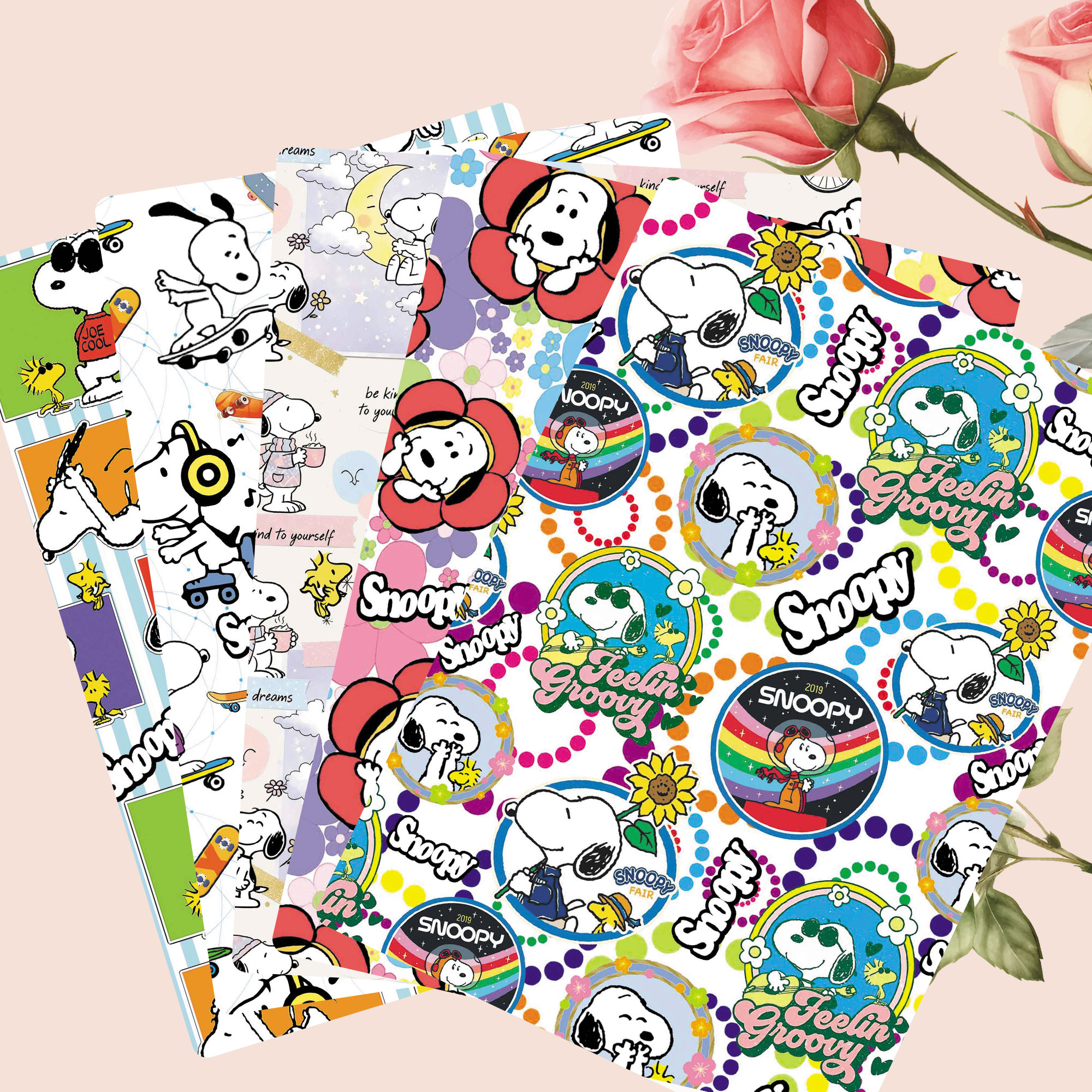 Textile For Sewing - TAKARA TOMY Snoopy fabric140x50CM Cartoon printed