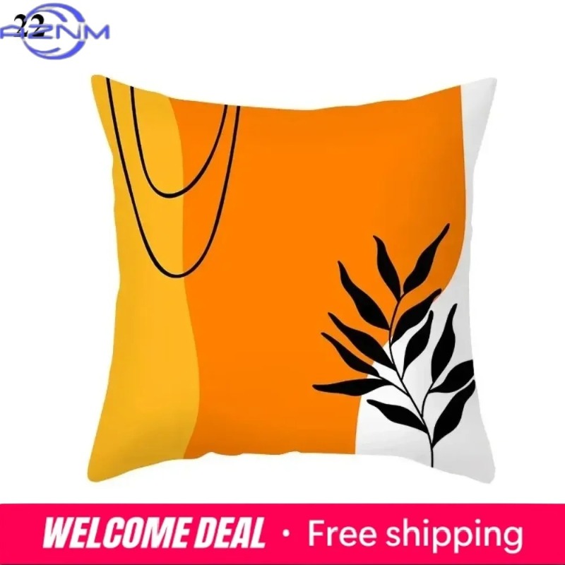 Boho Orange Abstract Cushion C – обзор и цена Century Textile & Sewing Supply Avenue C North Saskatoon Sk