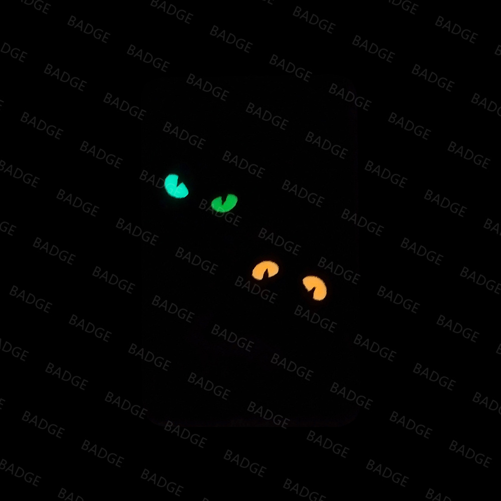 Glow in The Dark Patches Cat D – обзор и цена Hook Eye Fastener