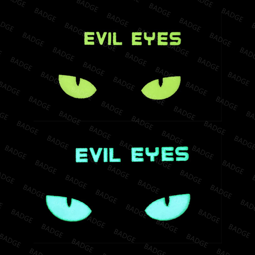 Glow in The Dark Patches Cat D – обзор и цена Hook Eye Fastener