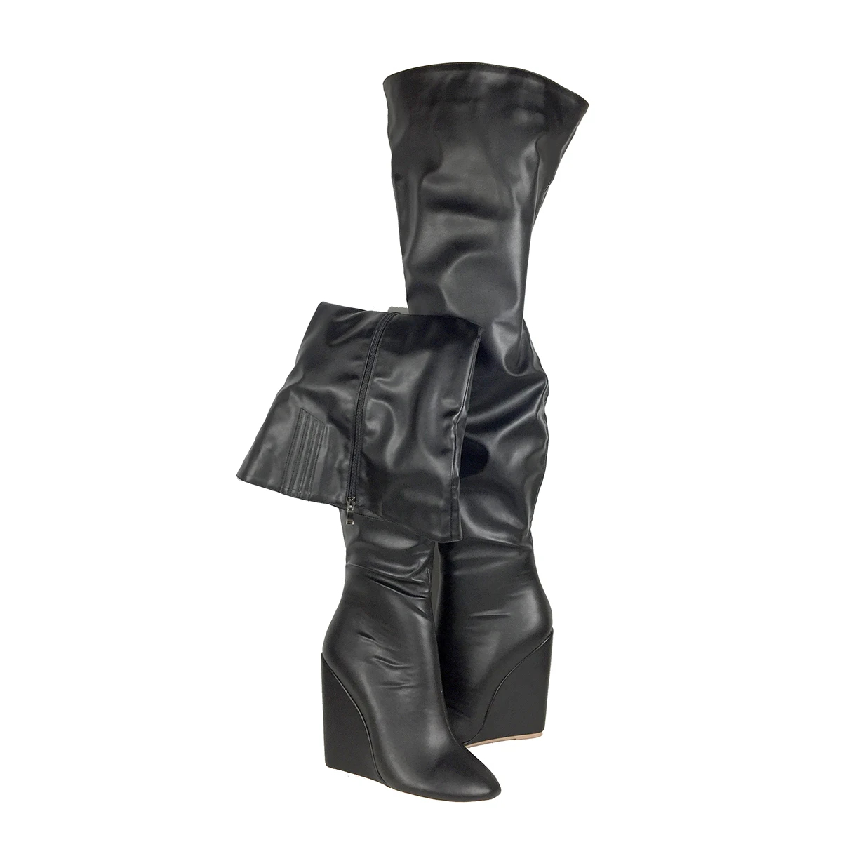 Women’s Black Over-the-Knee Bo – обзор и цена Sewing Zipper