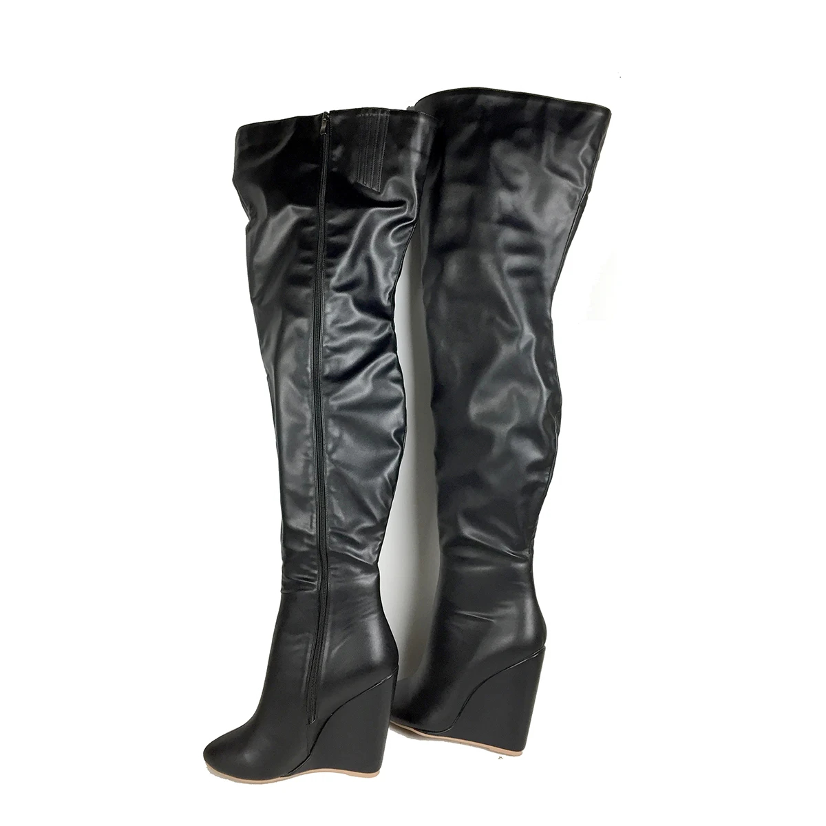 Women’s Black Over-the-Knee Bo – обзор и цена Sewing Zipper