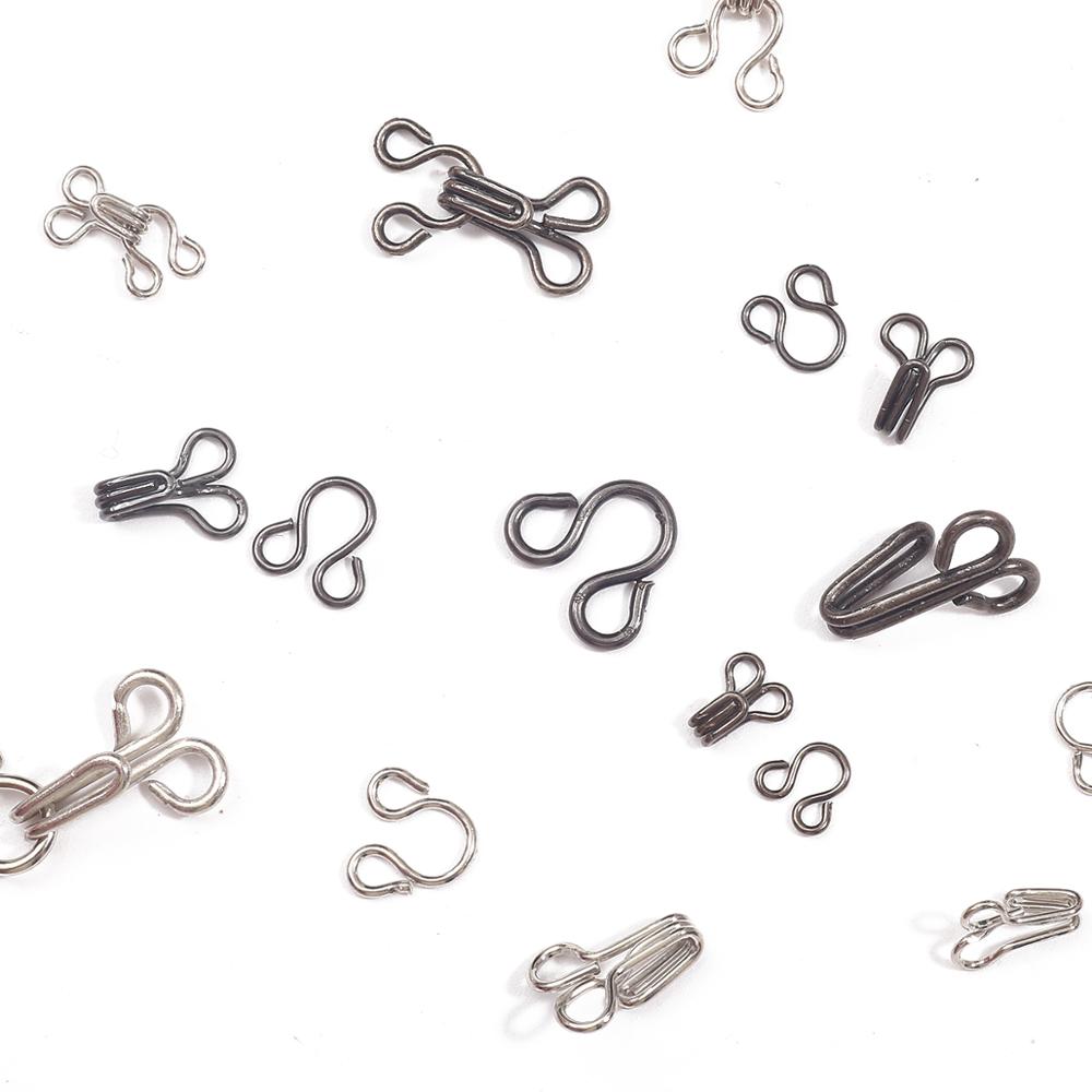 48Pcs  Metal Buckle Button Shi – обзор и цена Hook Eye Fastener
