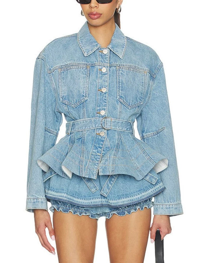 Women Denim Shorts Two Piece S – обзор и цена Sewing Jackets