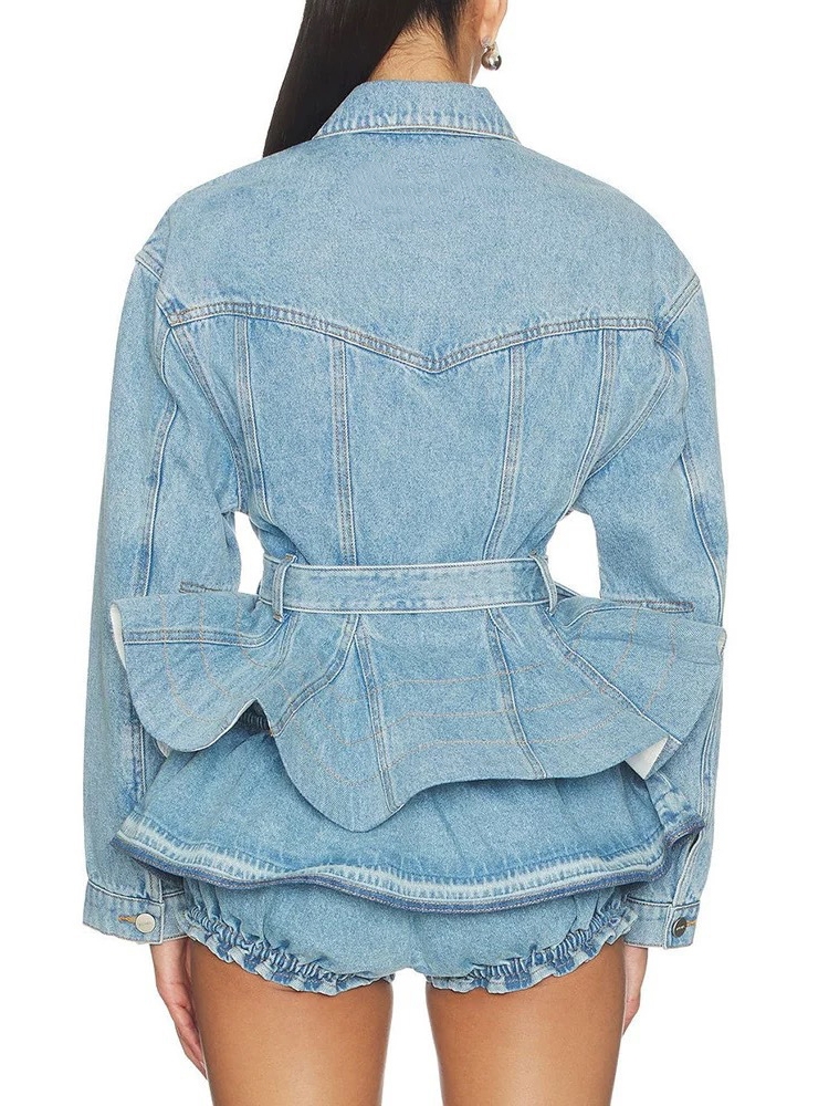 Women Denim Shorts Two Piece S – обзор и цена Sewing Jackets