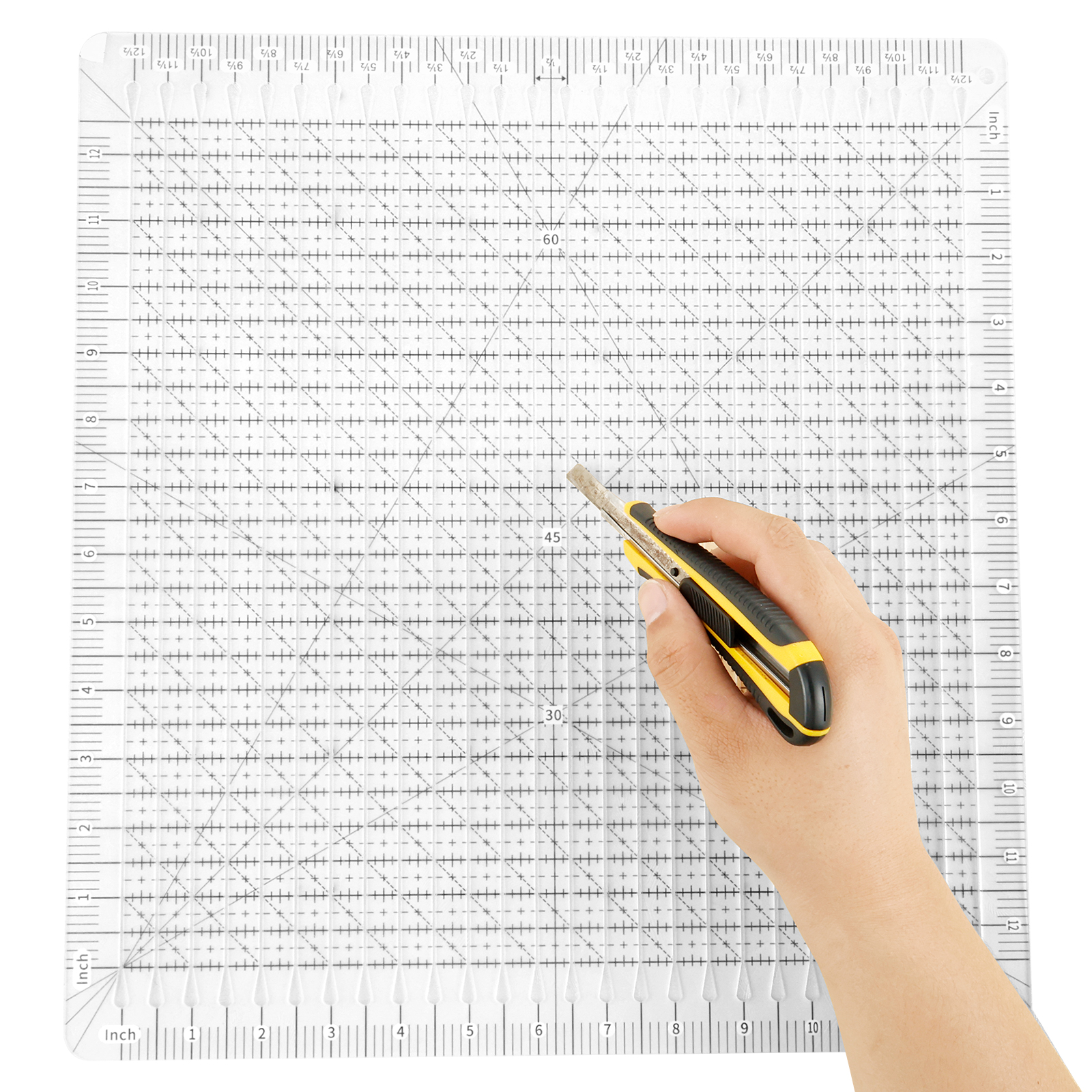 Quilting Ruler 12 x 12 Inches  – обзор и цена Quilting Ruler Square