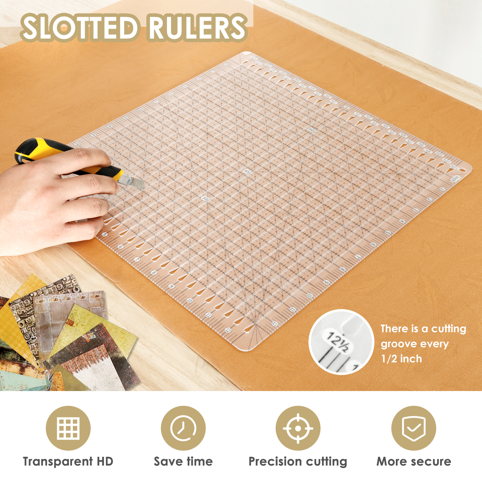Quilting Ruler 12 x 12 Inches  – обзор и цена Quilting Ruler Square