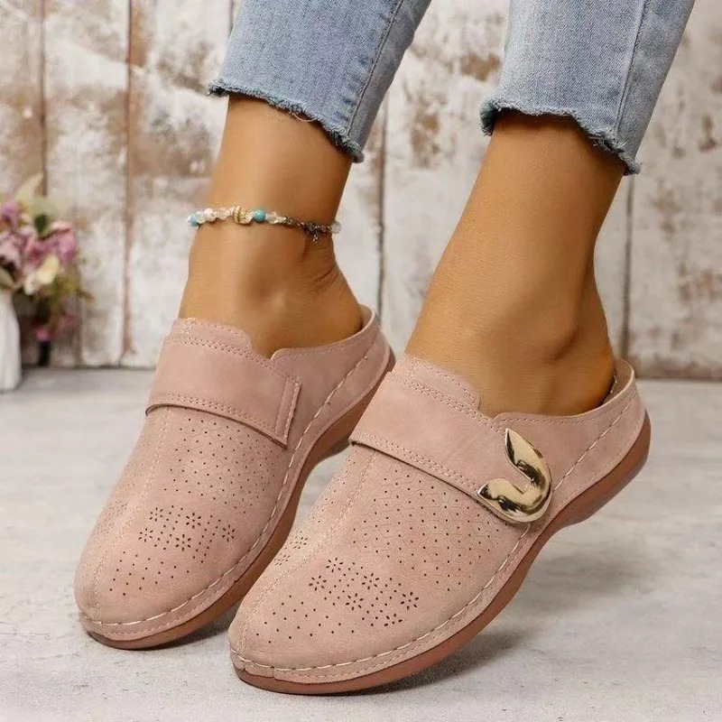 Women's solid-colored wedge sa – обзор и цена Velcro Sew On