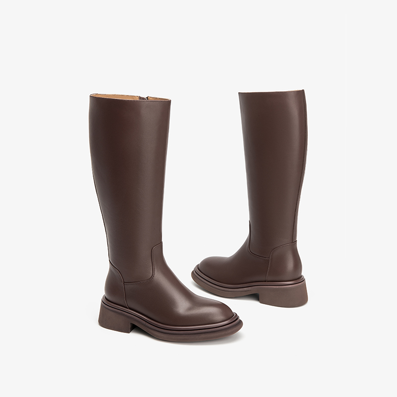 BEAUTODAY Long Boots Women Cal – обзор и цена Sewing Zipper