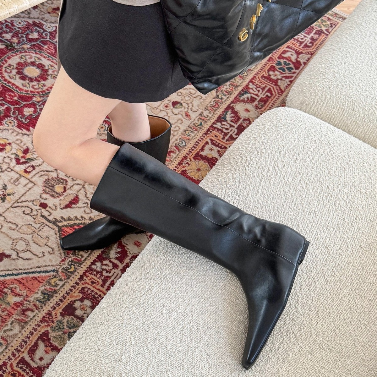 Long boots women's 2025 autumn – обзор и цена Sewing Nylon