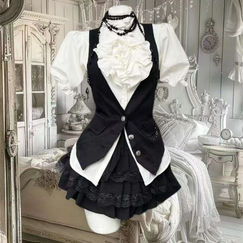Y2k Aesthetic Lolita Style Swe – обзор и цена Sewing Vest