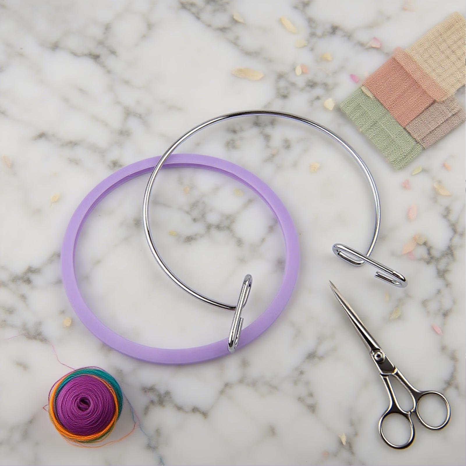 Hoop For Cross Stitching Metal – обзор и цена Sewing Art