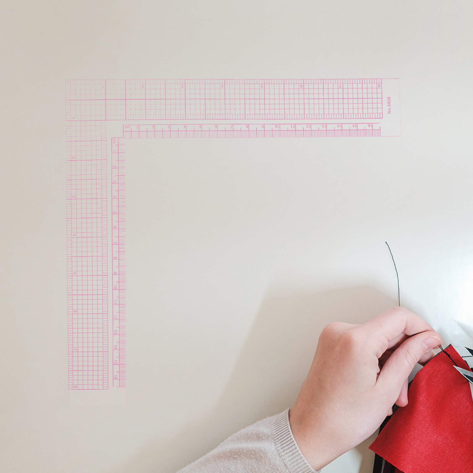 Plastic L Right Angle Sewing R – обзор и цена Quilting Ruler Square