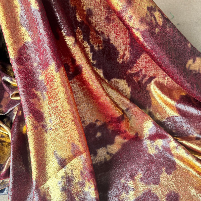 1yard Irregular Gold-Stamped V – обзор и цена Sewing Fabric