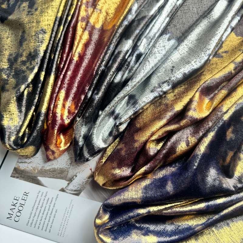 1yard Irregular Gold-Stamped V – обзор и цена Sewing Fabric