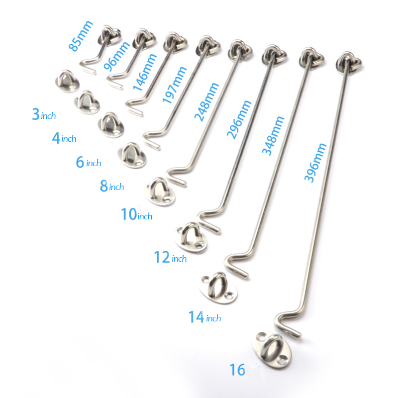 2Pcs Old style Window Brace Wi – обзор и цена Hook Eye Fastener