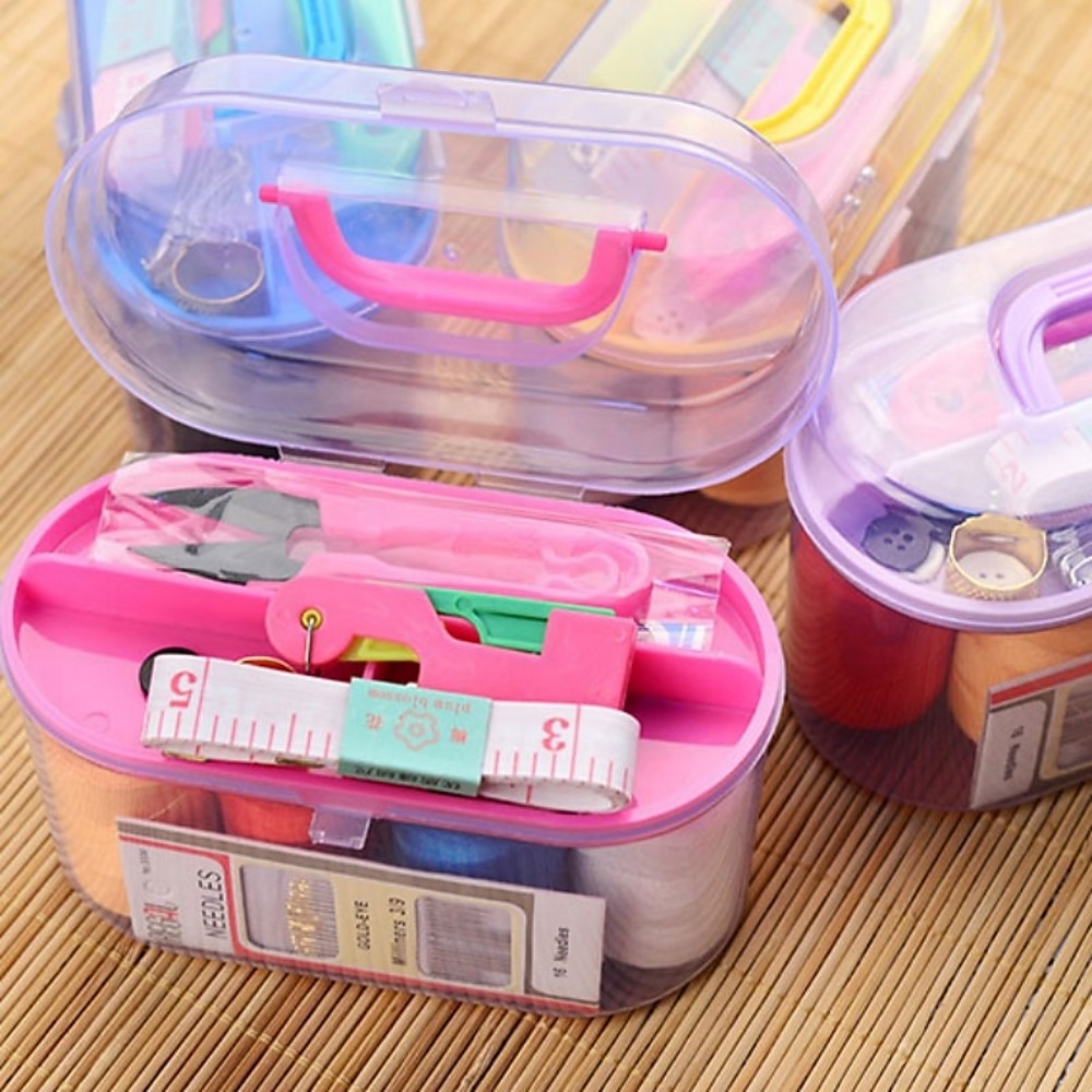 1Set Large Sewing Box Set Hous – обзор и цена Textile Sewing Kit