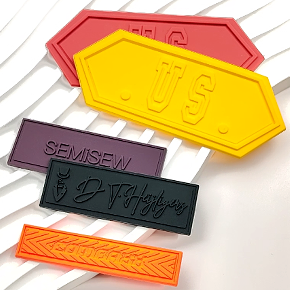 Recycled Custom PVC Patch Sili – обзор и цена Sewing Labels