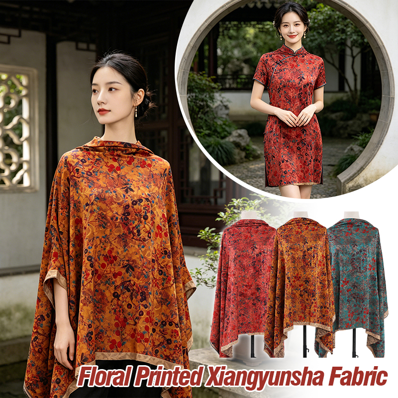 1m Floral Printed Fabric Imita – обзор и цена Textile For Sewing