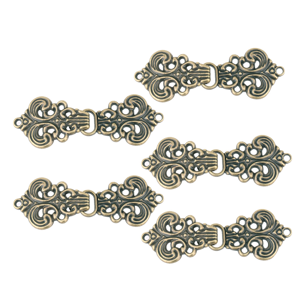 5 Pairs Cape Cloak Buckles Swi – обзор и цена Hook Eye Fastener