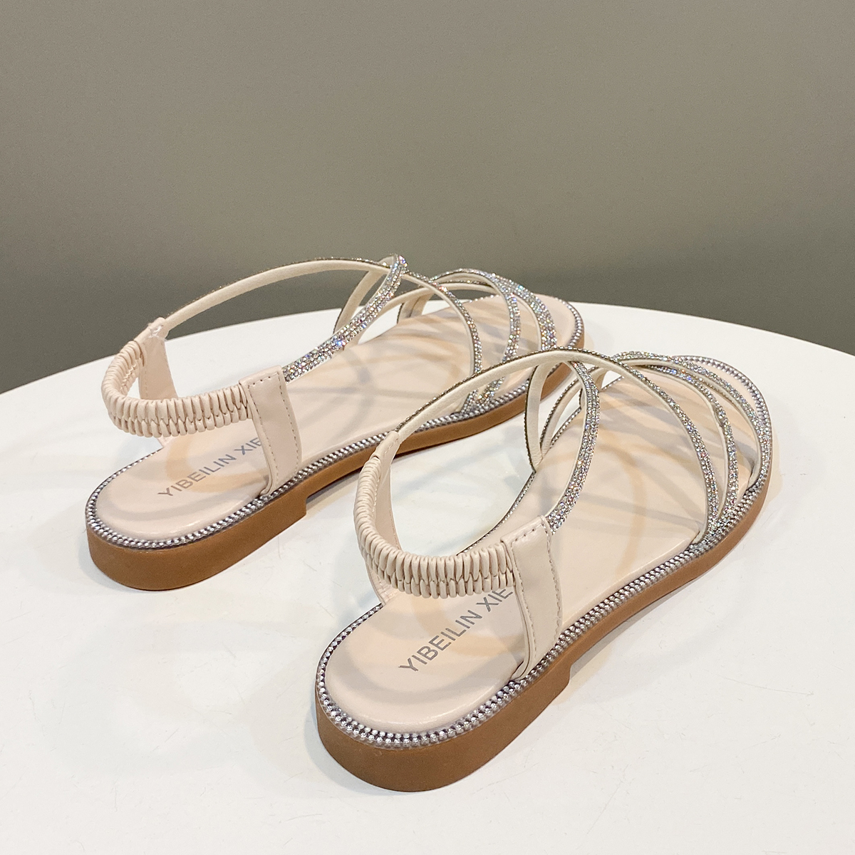 Summer Women Flat Sandals Rhin – обзор и цена Elastic Waistband Roll