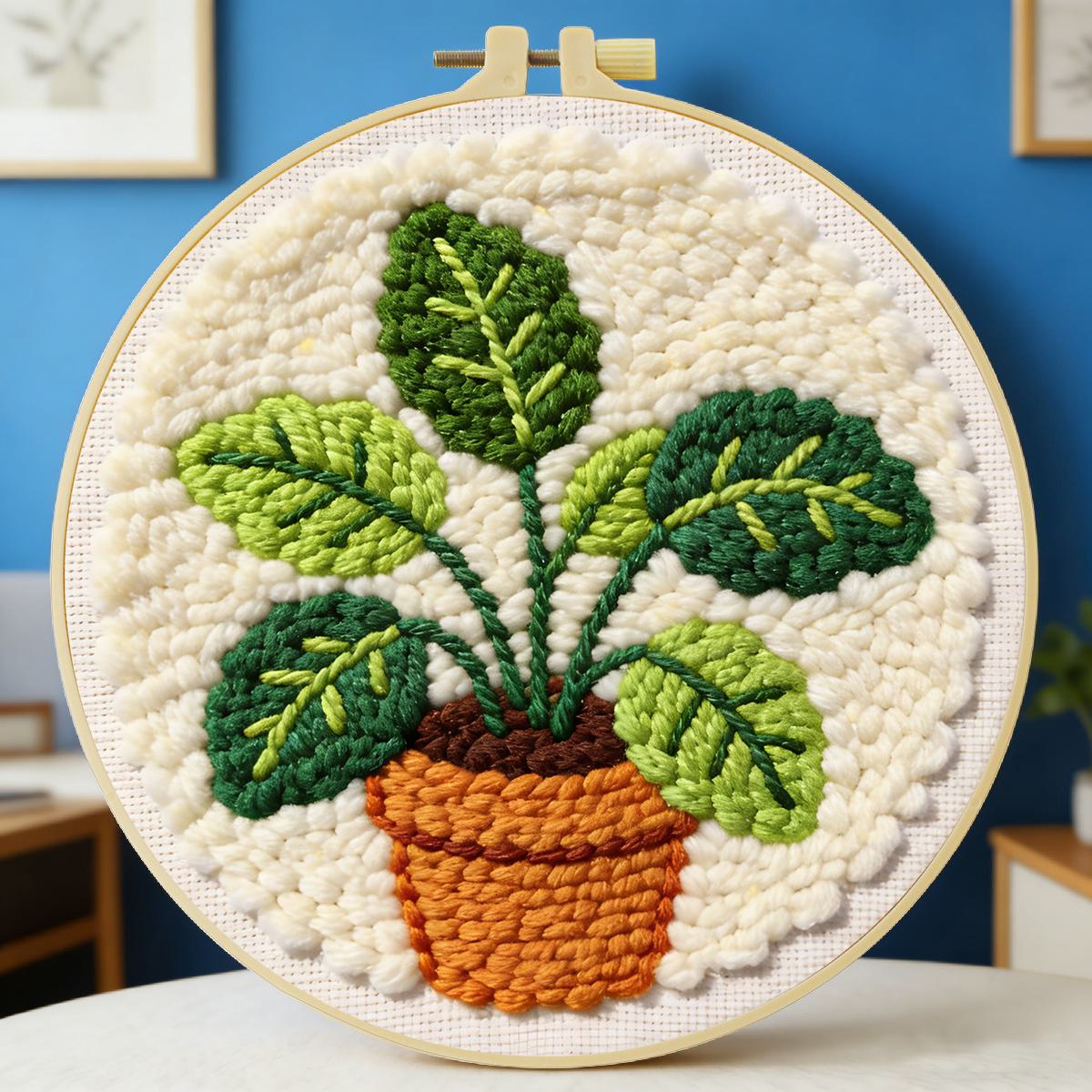 20X20CM/7.87inch Leaves punch  – обзор и цена Is Sewing Textile Art