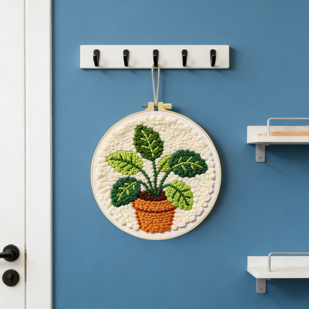 20X20CM/7.87inch Leaves punch  – обзор и цена Is Sewing Textile Art