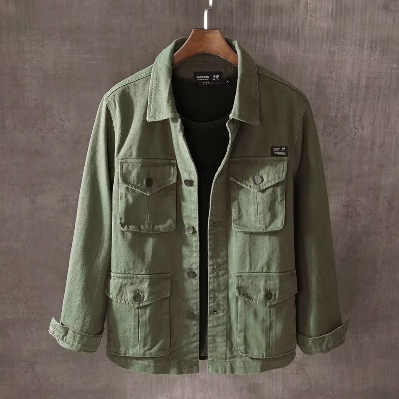 Spring and Autumn New Men's Fa – обзор и цена Sewing Jackets