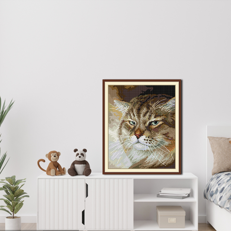 An Angry Cat HD Pattern Embroi – обзор и цена Textile Sewing Patterns