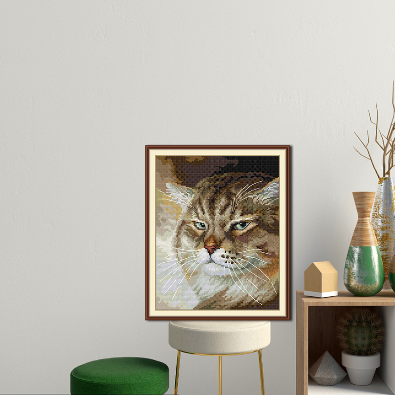 An Angry Cat HD Pattern Embroi – обзор и цена Textile Sewing Patterns