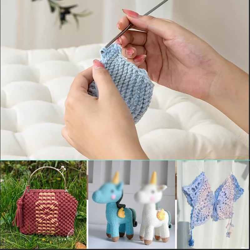 4 Pcs Stainless Steel Crochet  – обзор и цена Textile Sewing Kit