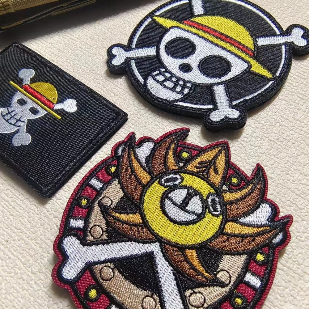 One Piece Badg Cartoon sleeve  – обзор и цена Velcro Sew On