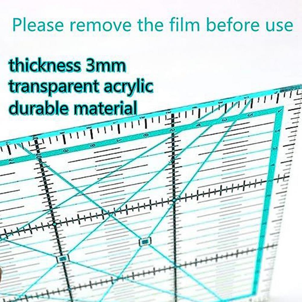 4Pcs Acrylic Quilting Ruler 4. – обзор и цена Quilting Ruler Square