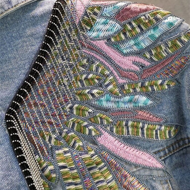 2024 New AutumnFashion Rivet W – обзор и цена Sewing Jackets