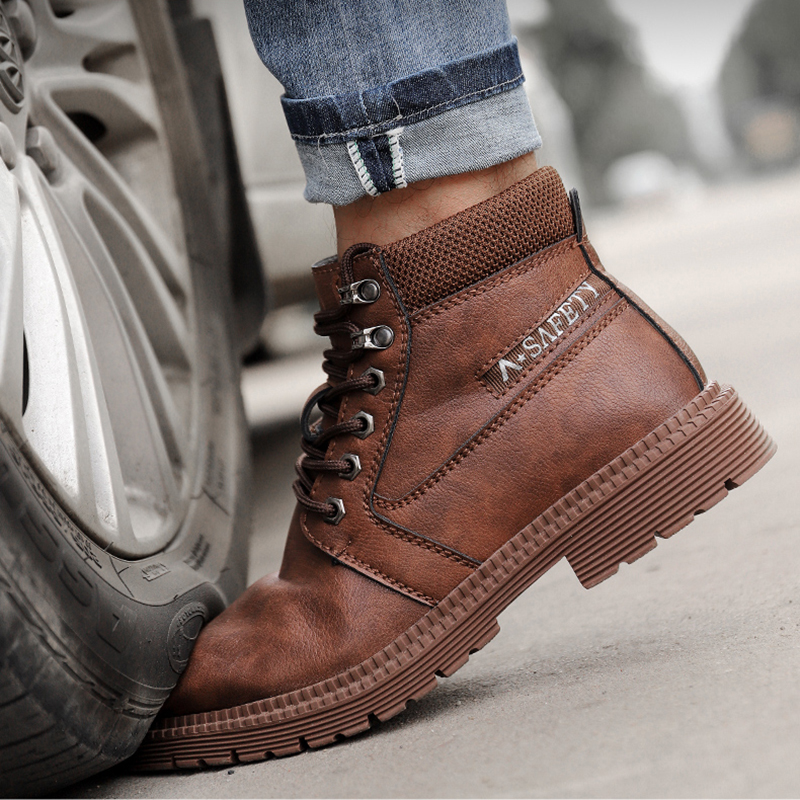 Waterproof Work Boots Steel To – обзор и цена Sewing Nylon