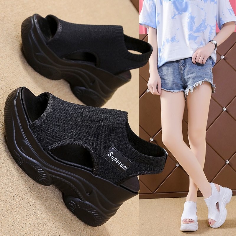 Women's Sandals 2025 Summer We – обзор и цена Elastic Waistband Roll