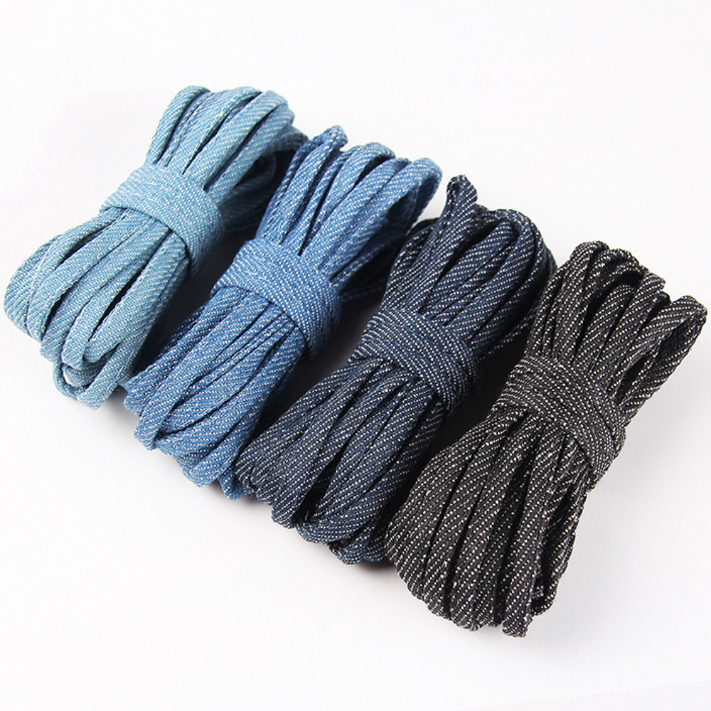 5M/Lot 5mm Denim Blue Flat Cot – обзор и цена Sewing Art