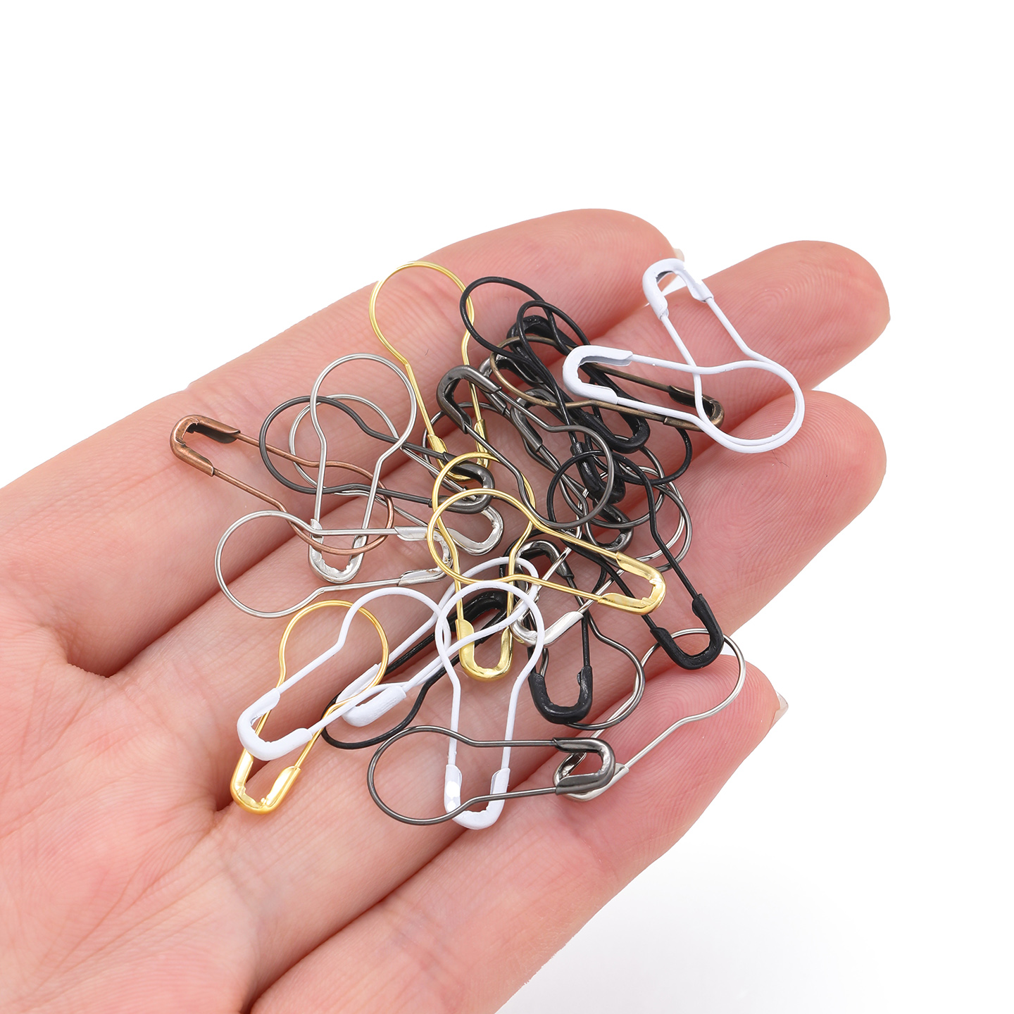100Pcs/Lot Metal Gourd Safety  – обзор и цена Sewing Art