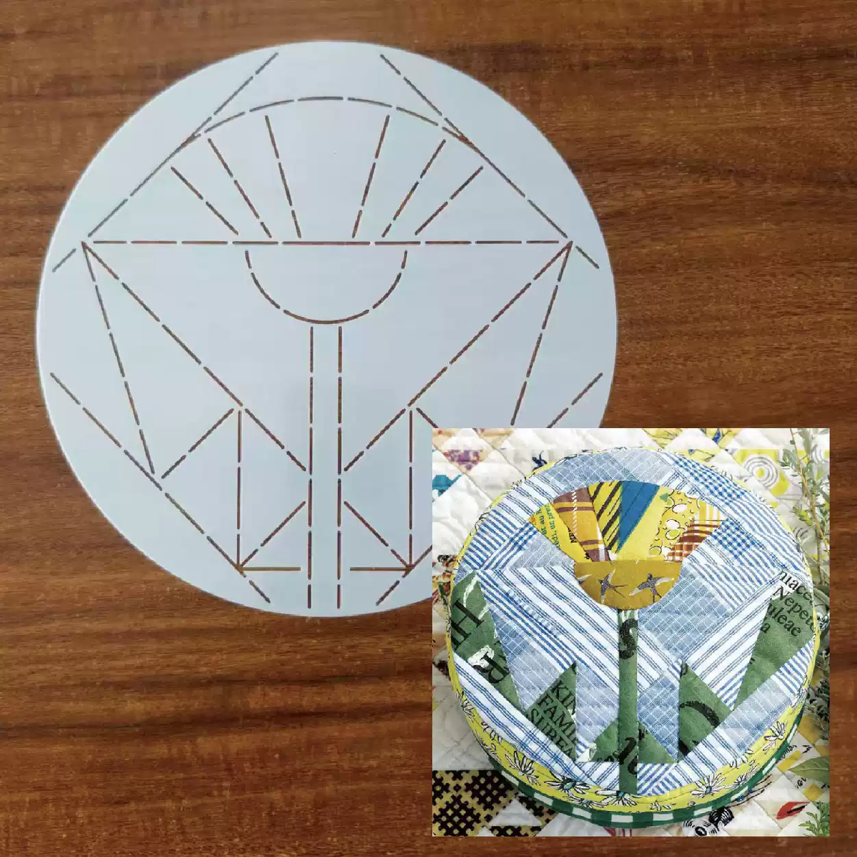 leaf flower Sashiko Embroidery – обзор и цена Is Sewing Textile Art