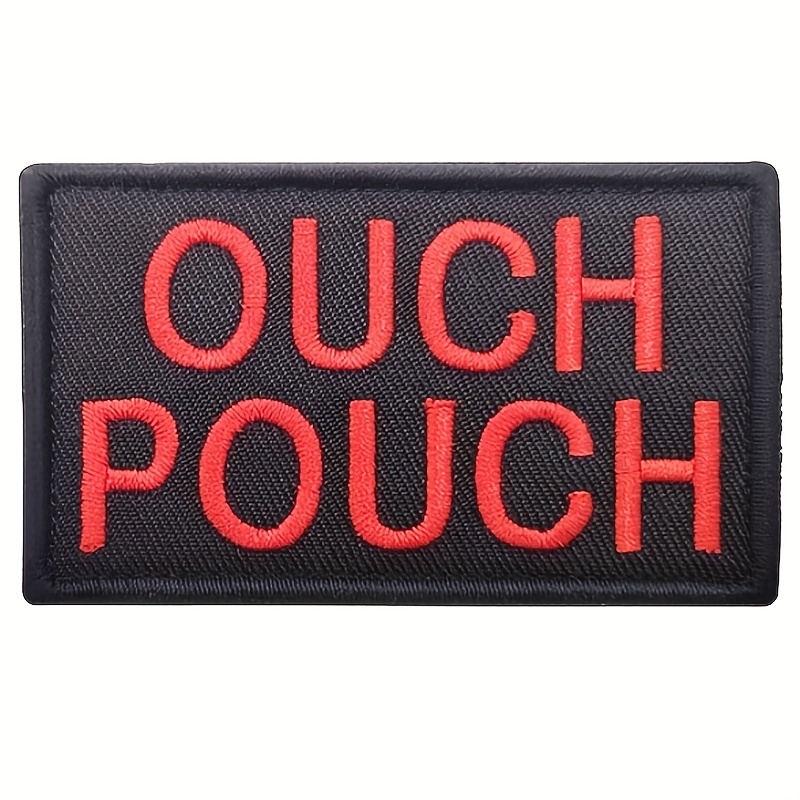 Ouch Pouch Embroidered Patch – – обзор и цена Velcro Sew On