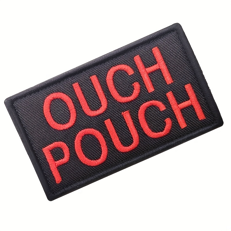 Ouch Pouch Embroidered Patch – – обзор и цена Velcro Sew On