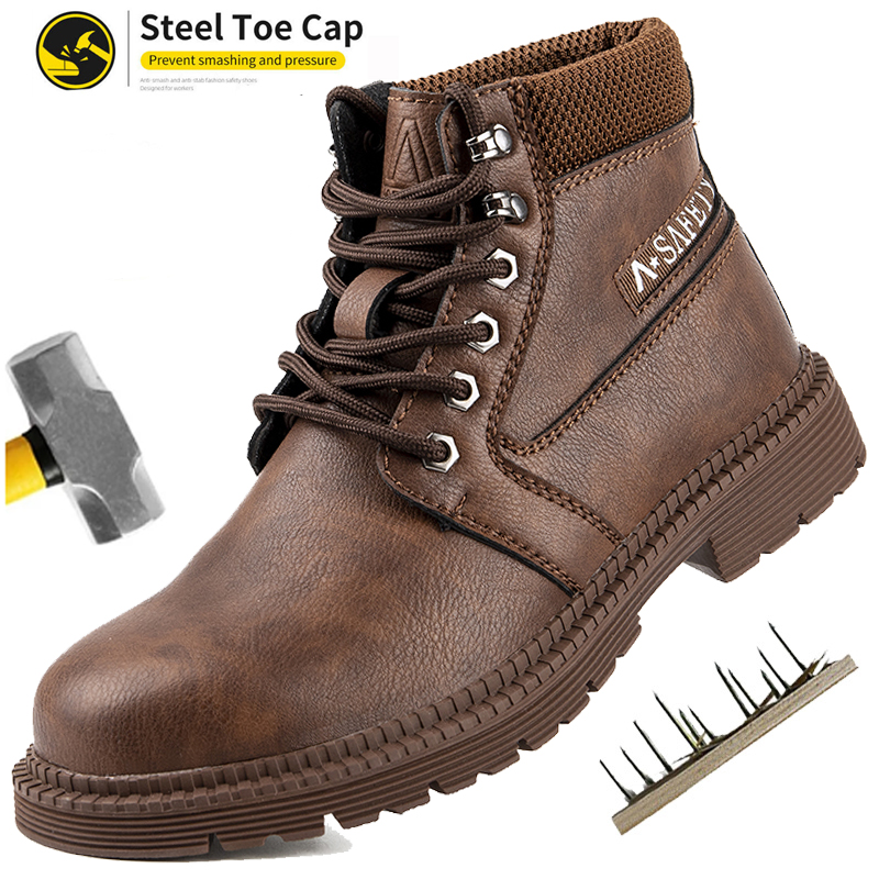 Unisex Safety Shoes Steel Toe  – обзор и цена Sewing Nylon