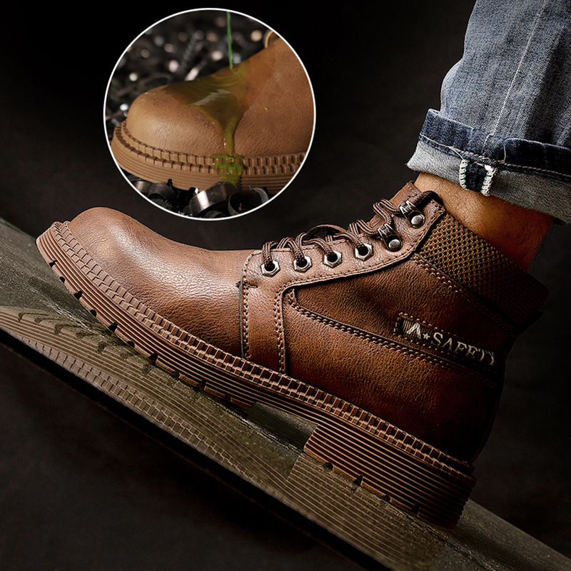 Unisex Safety Shoes Steel Toe  – обзор и цена Sewing Nylon