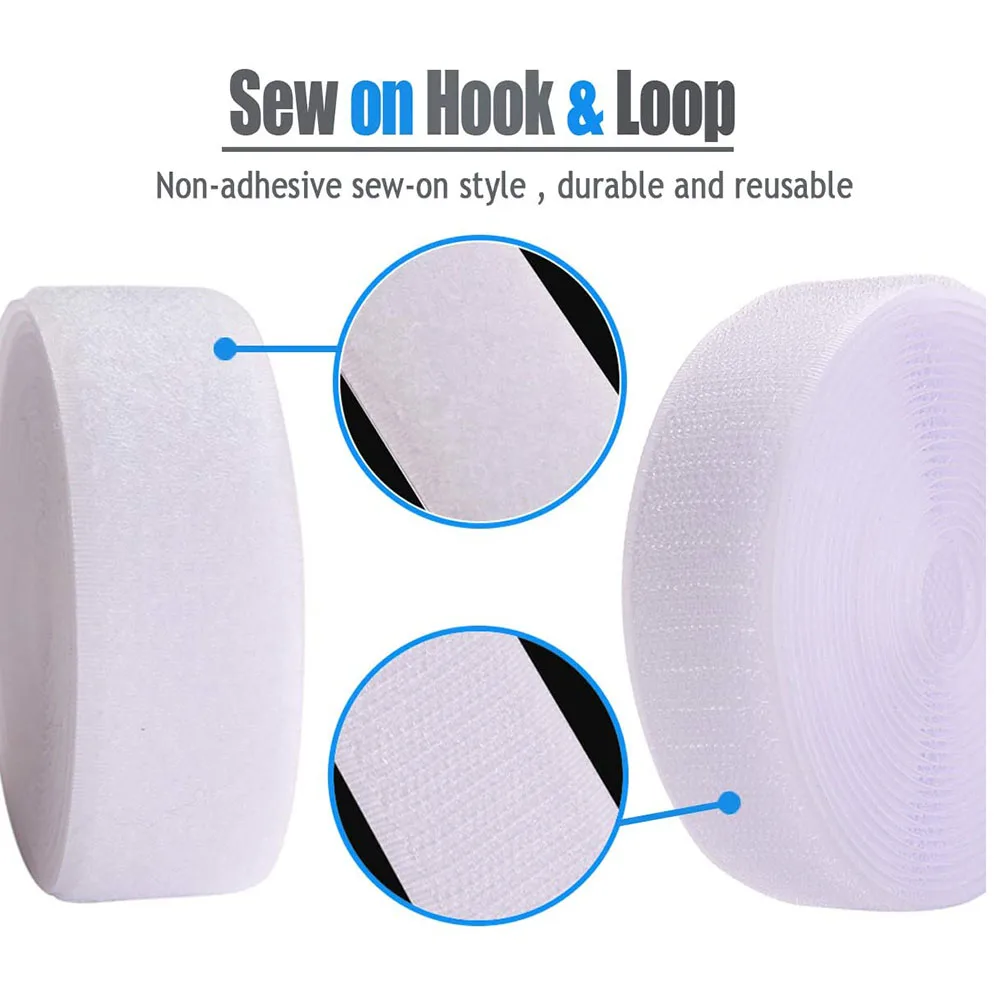 5Meter Sew on Hook And Loop Ta – обзор и цена Velcro Sew On