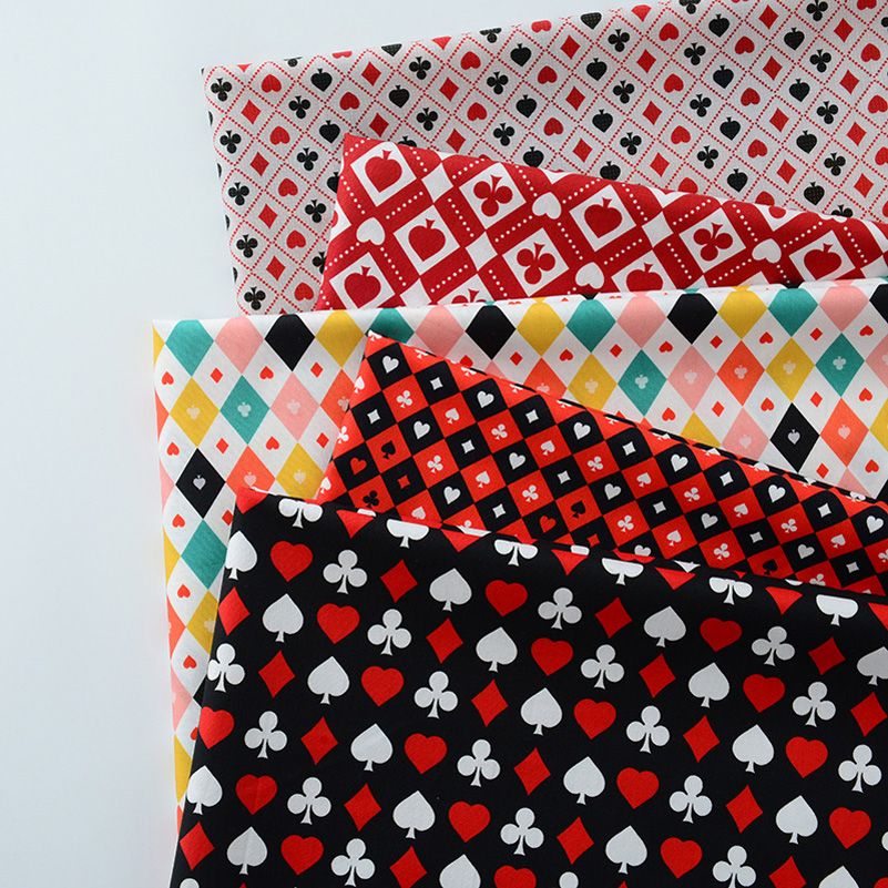 Ins Poker Element Cotton Digit – обзор и цена Textile For Sewing